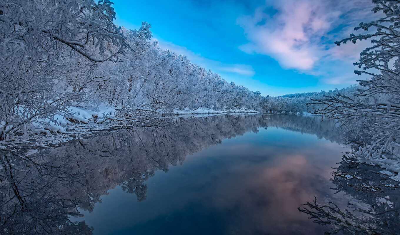 природа, winter, река, финляндия, финский, fore