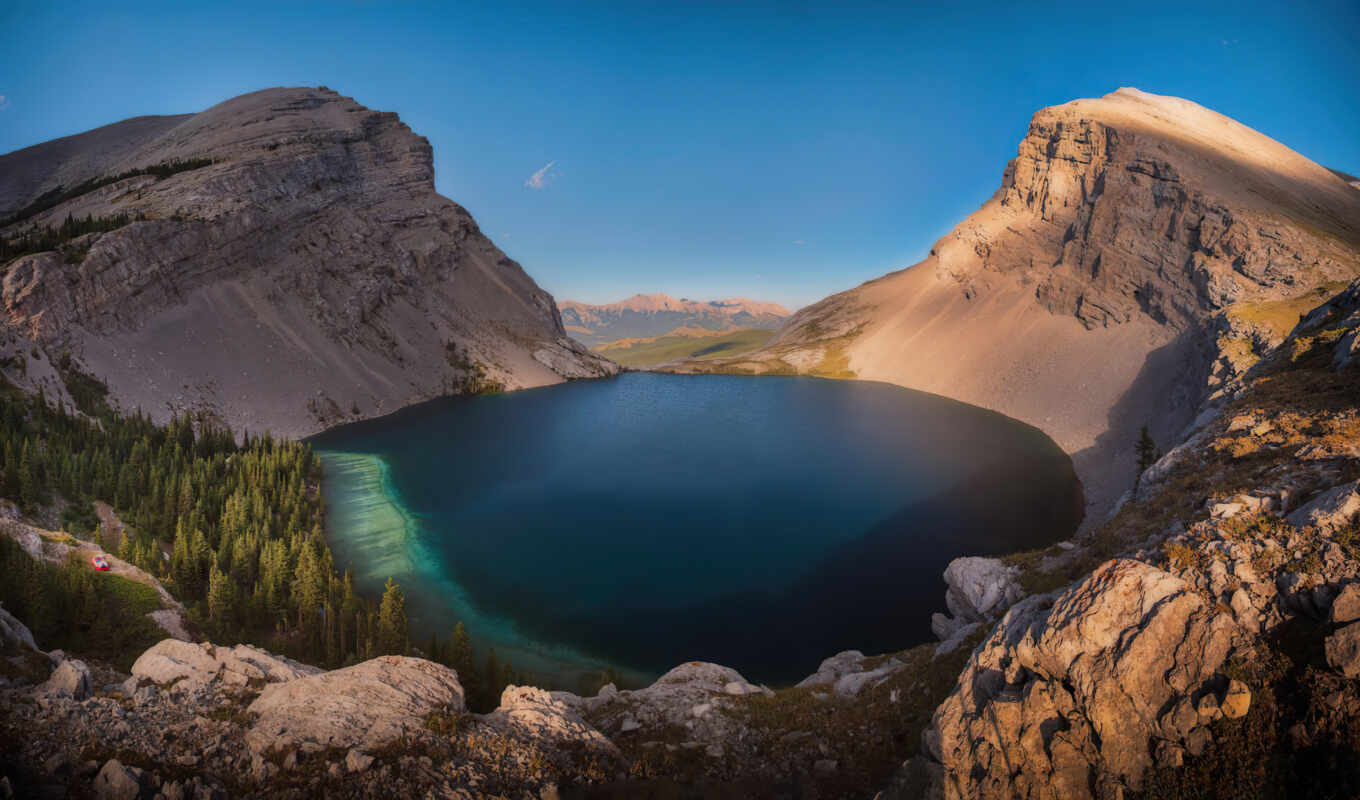 озеро, природа, фото, iphone, первую, awesome, discover