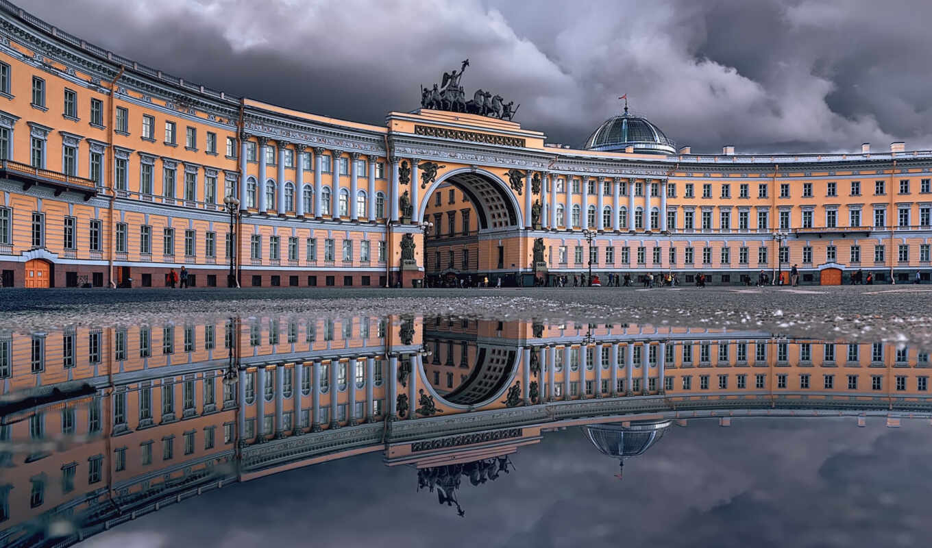 architecture, площадь, россия, отражение, build, дворец, travel, санкт, петербург, square, tamara