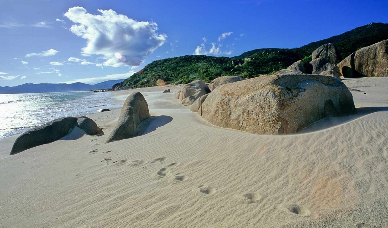 wallpapers, wallpaper, hd, windows, resolution, forest, landscape, beach, nature, footprints, human, landscapes, china, Come on, hainan