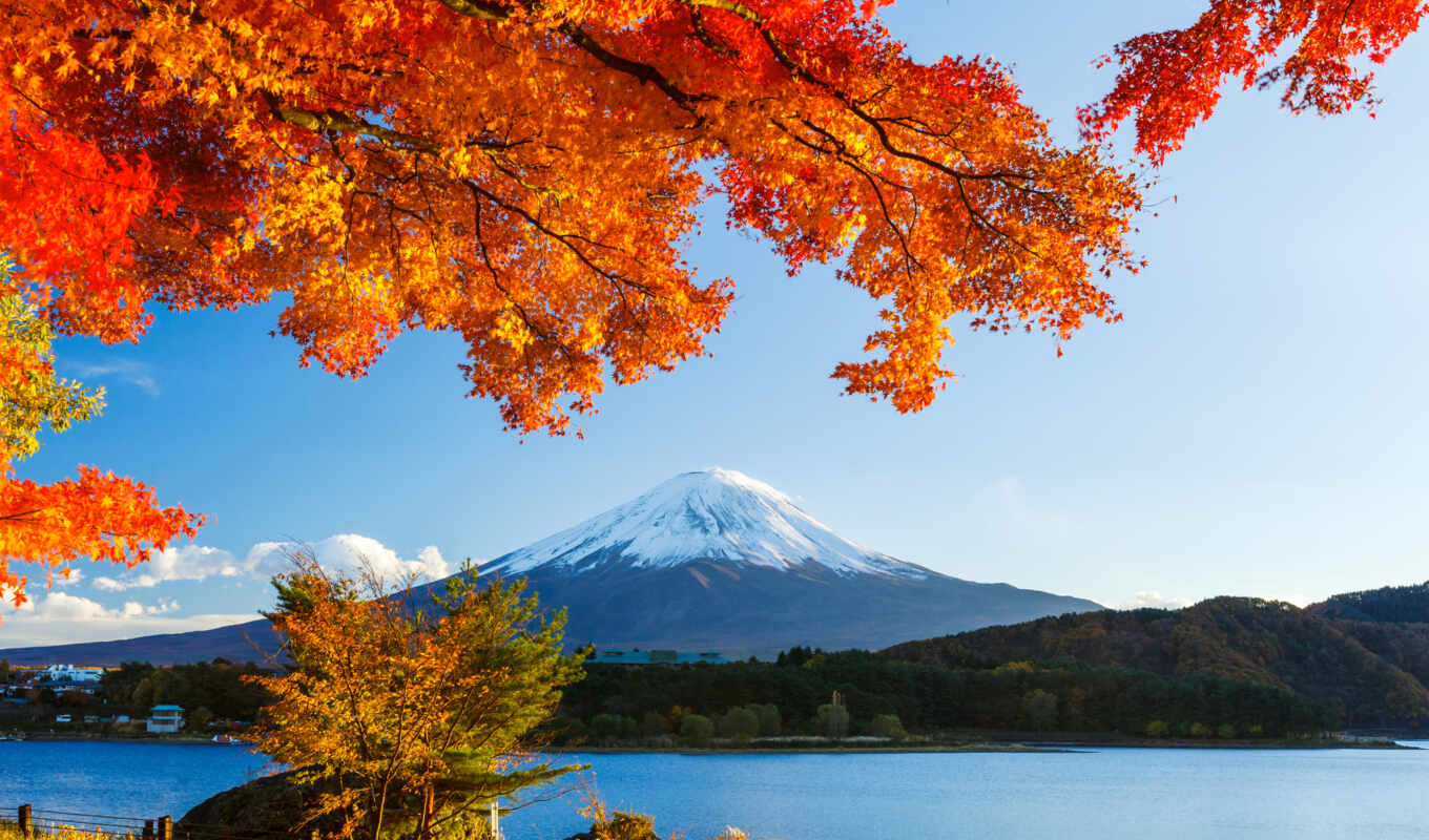 sheet, mountain, japanese, autumn, stokovyi, mom
