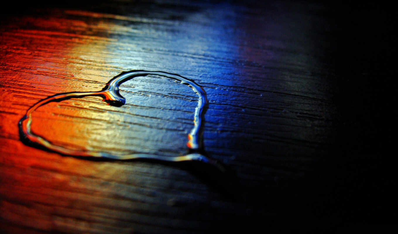 rainbow, love, heart, mood, wood