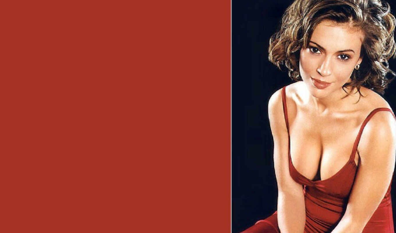 Alyssa milano bloot