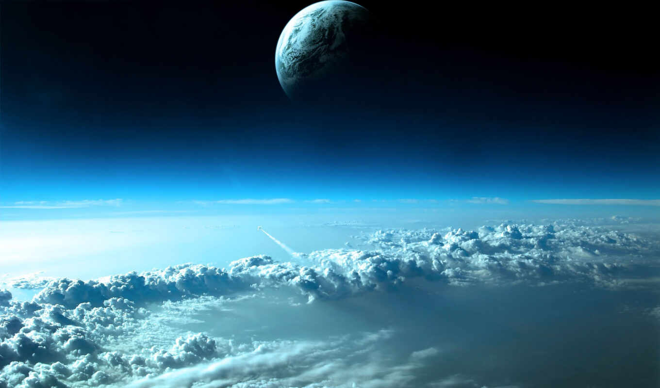 the clouds, desktop, you, iphone, ipad, free, pictures, view, tags, space, planet, atmosphere, planets, clouds, retina, scene