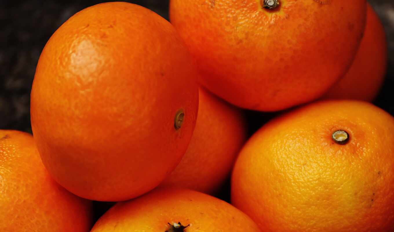плод, оранжевый