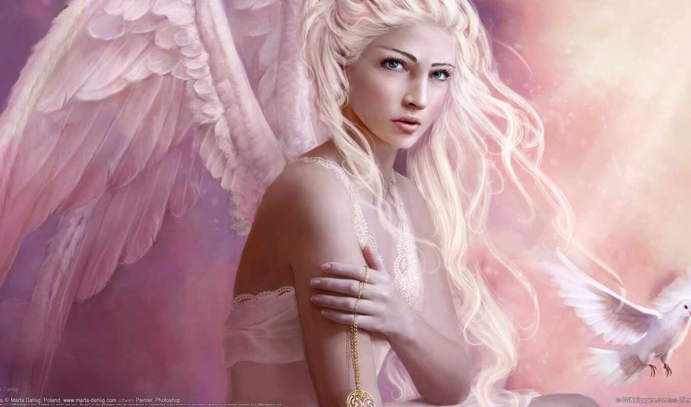 девушка, fantastic, angel, fantasy, ангела, крыло