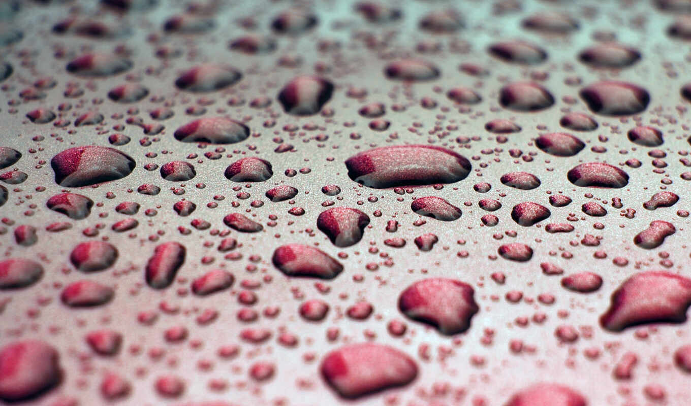 glass, drops, rain, macro, water, rain, dew, waters, textures