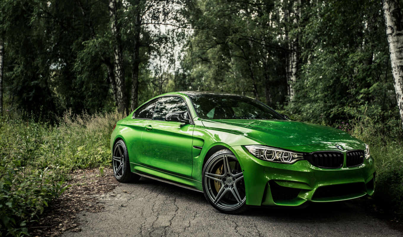 green, car