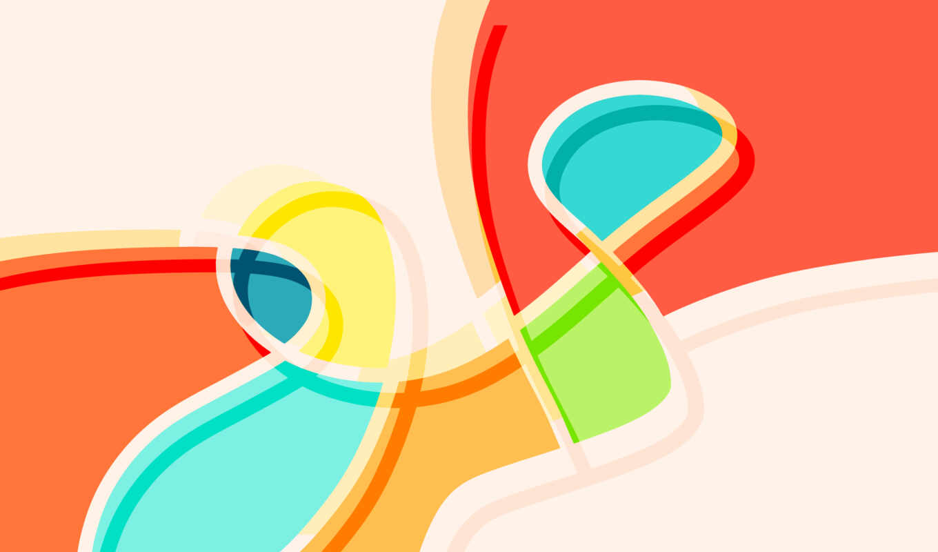 desktop, colorful, abstract, curves, minimal, resolutions