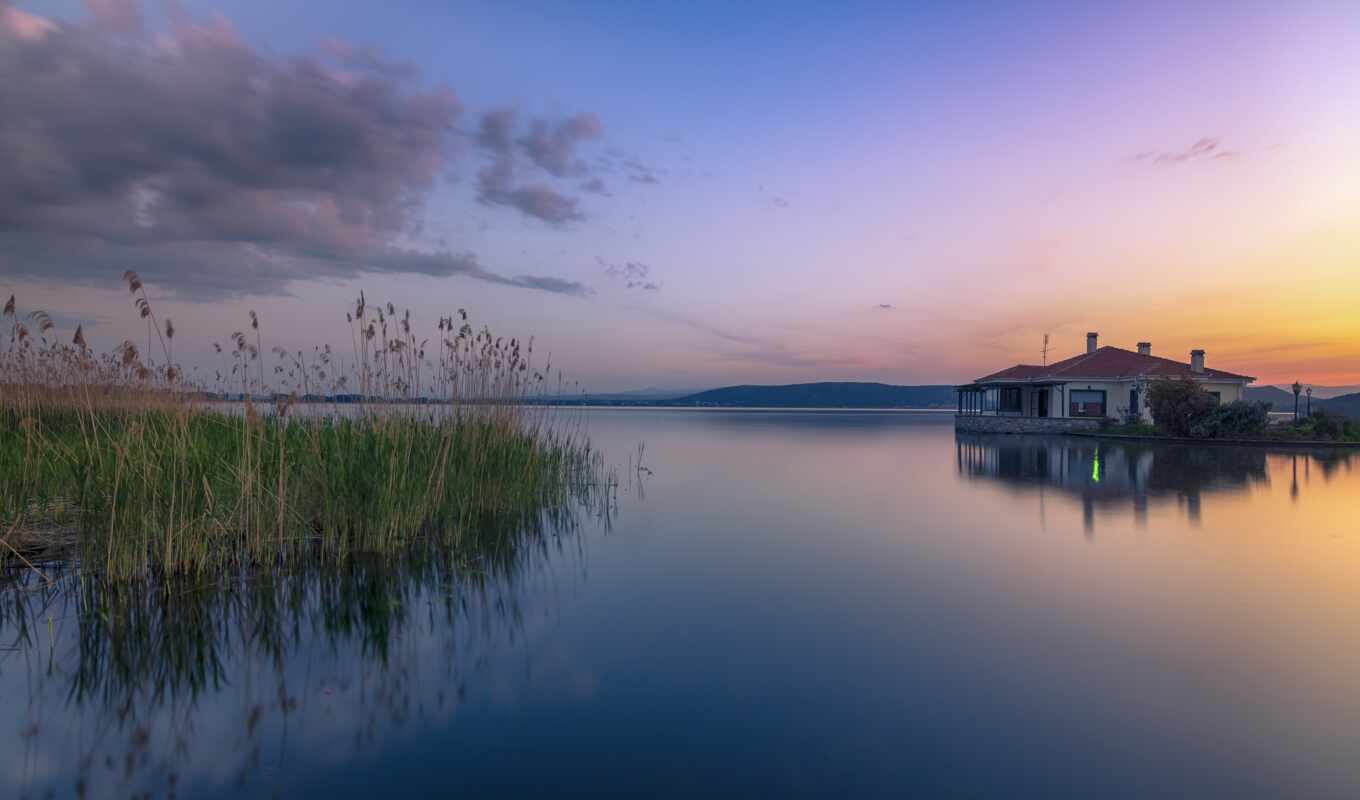 озеро, природа, фото, see, ван, season, отражение, gratis, public, domain, pixabay