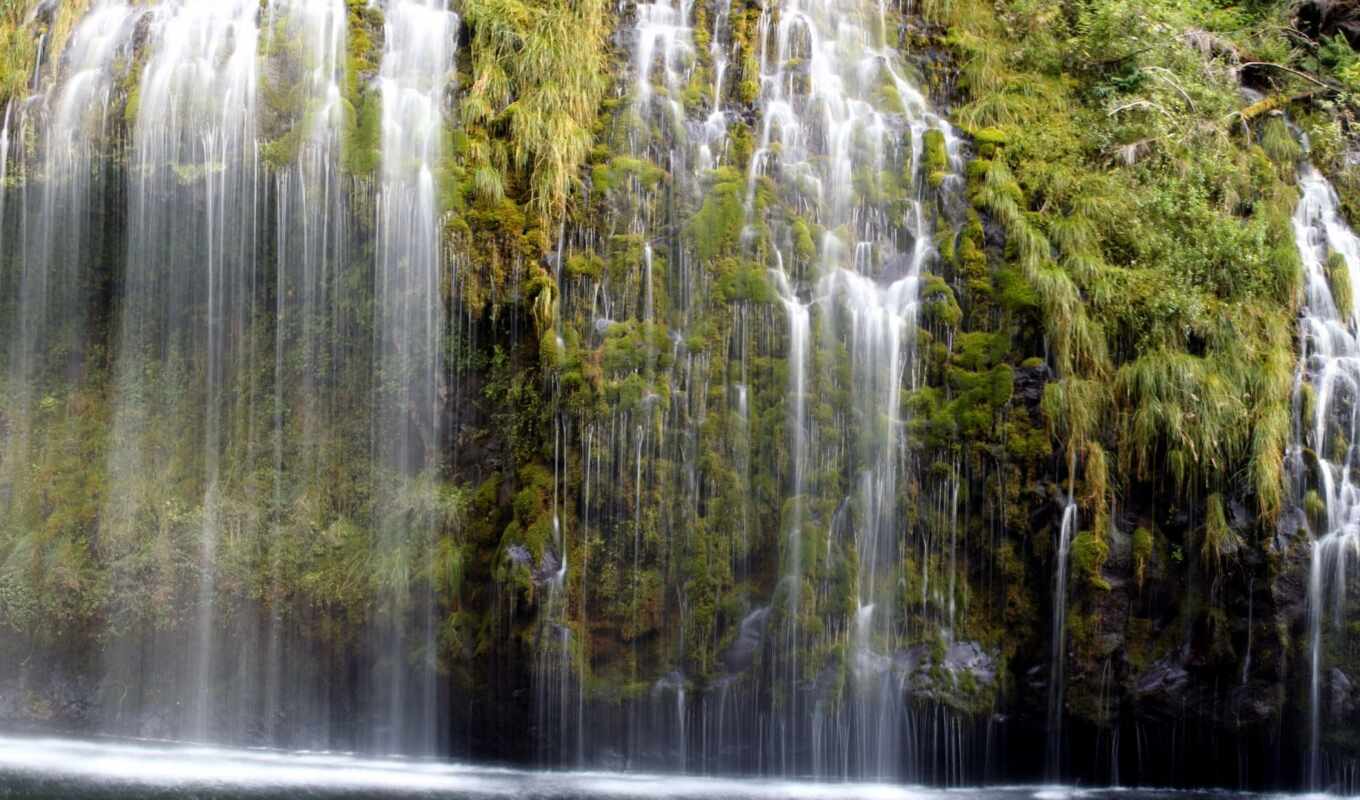 природа, water, водопад