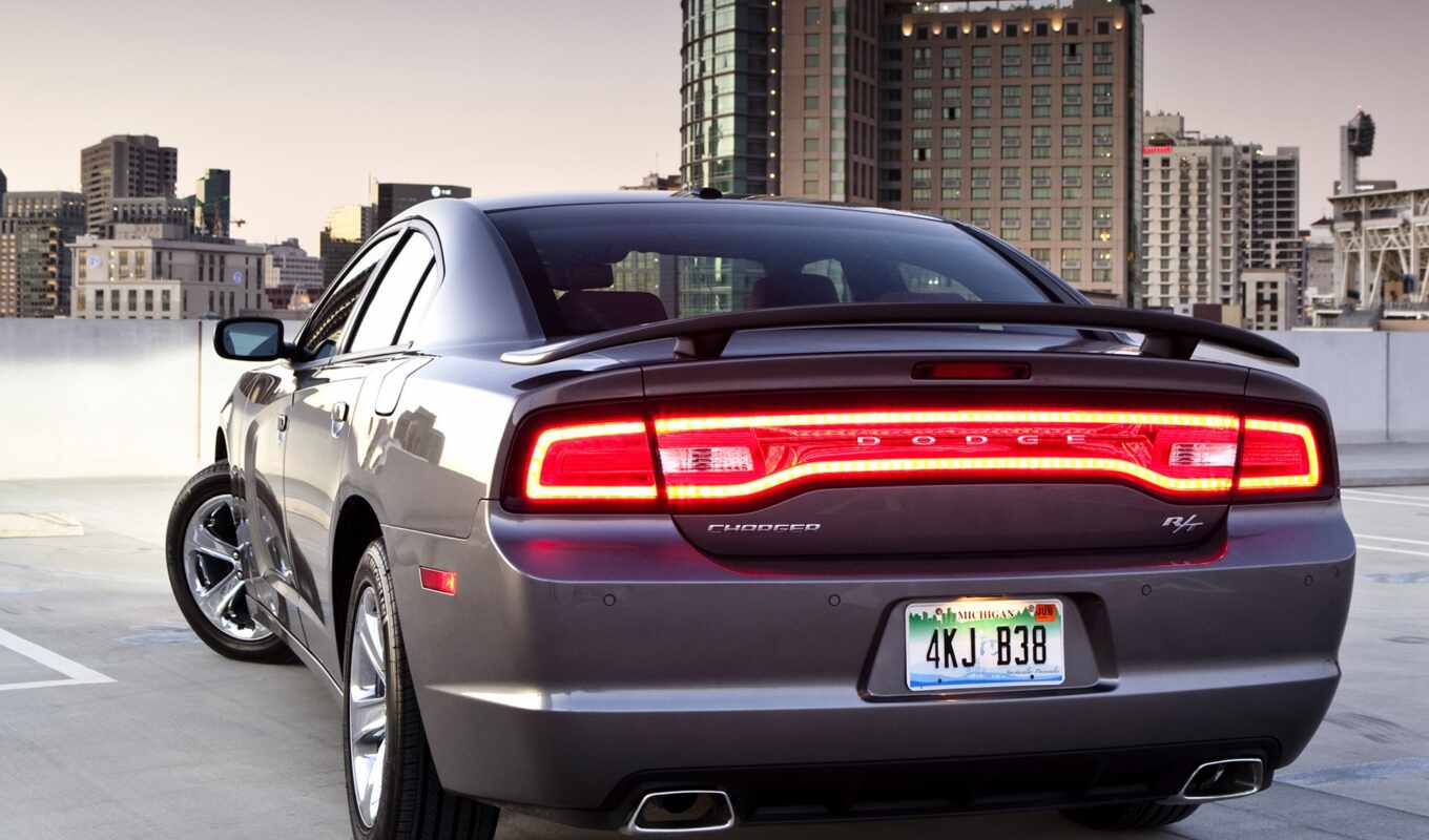 view, frontline, car, from behind, яndex, dodge, charger, mm, muscle, charger