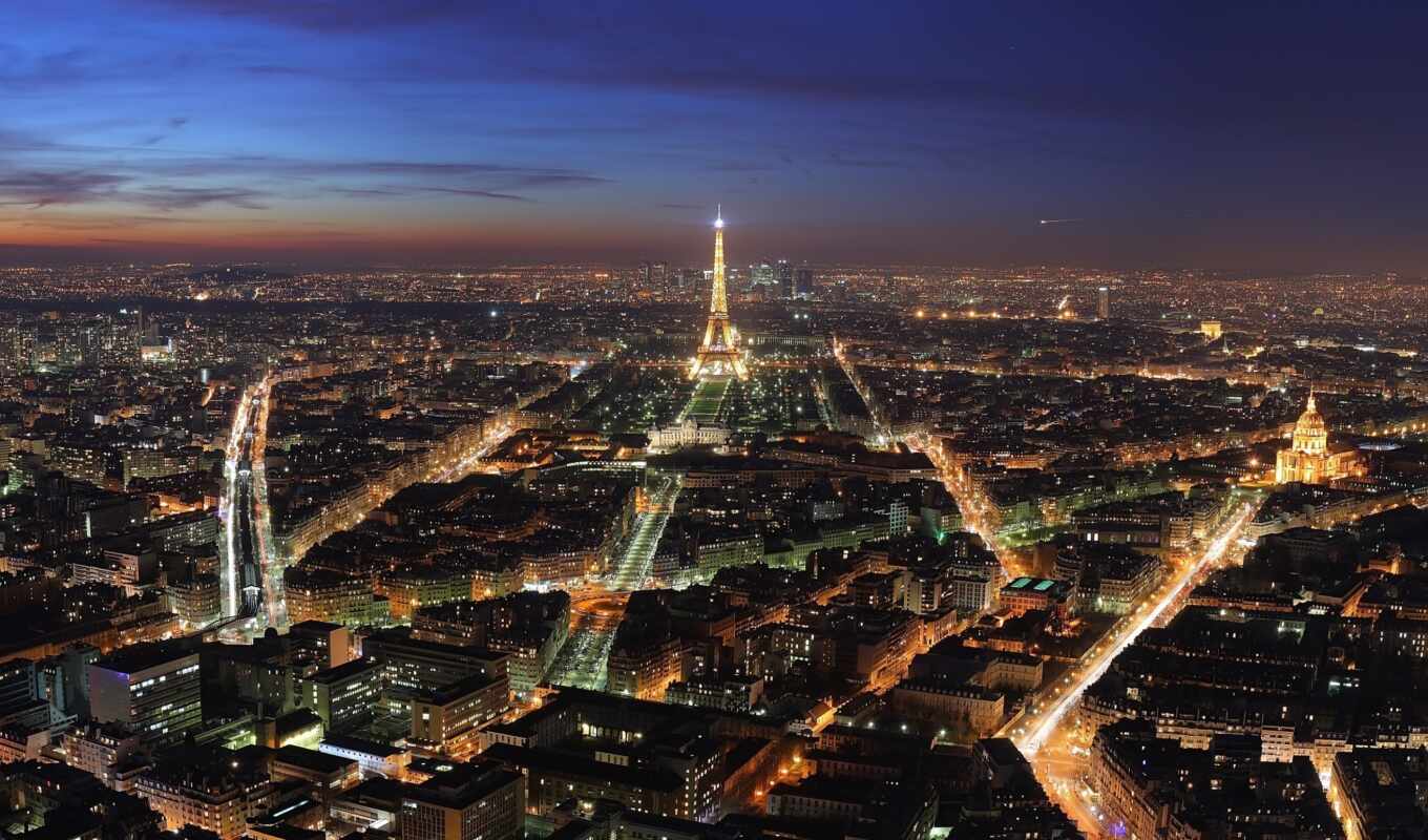 cities, lights, France, Paris, photos, screensavers, gif, Eiffel, paris, night