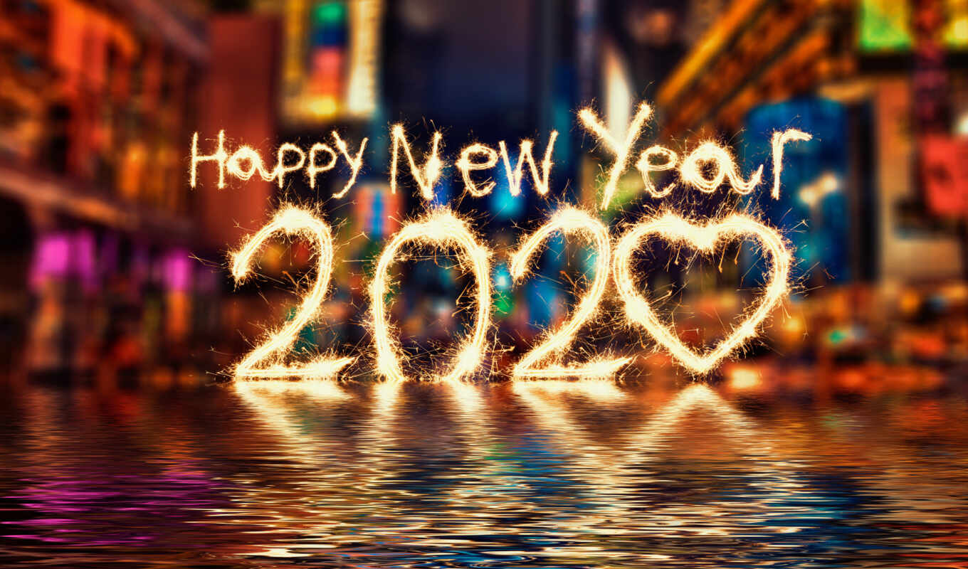 new, год, поздравление, крыса, postcard, 2020