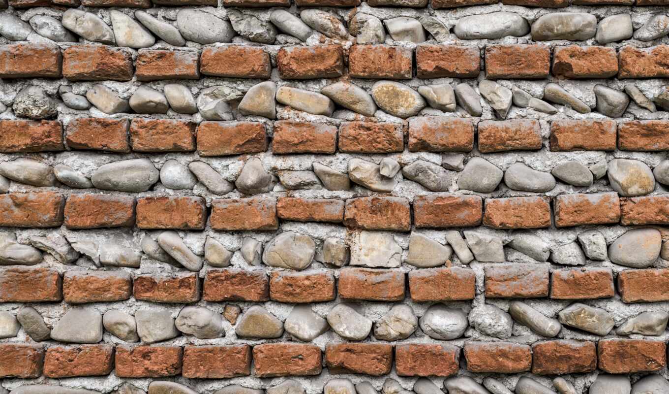 wall, stone, brick