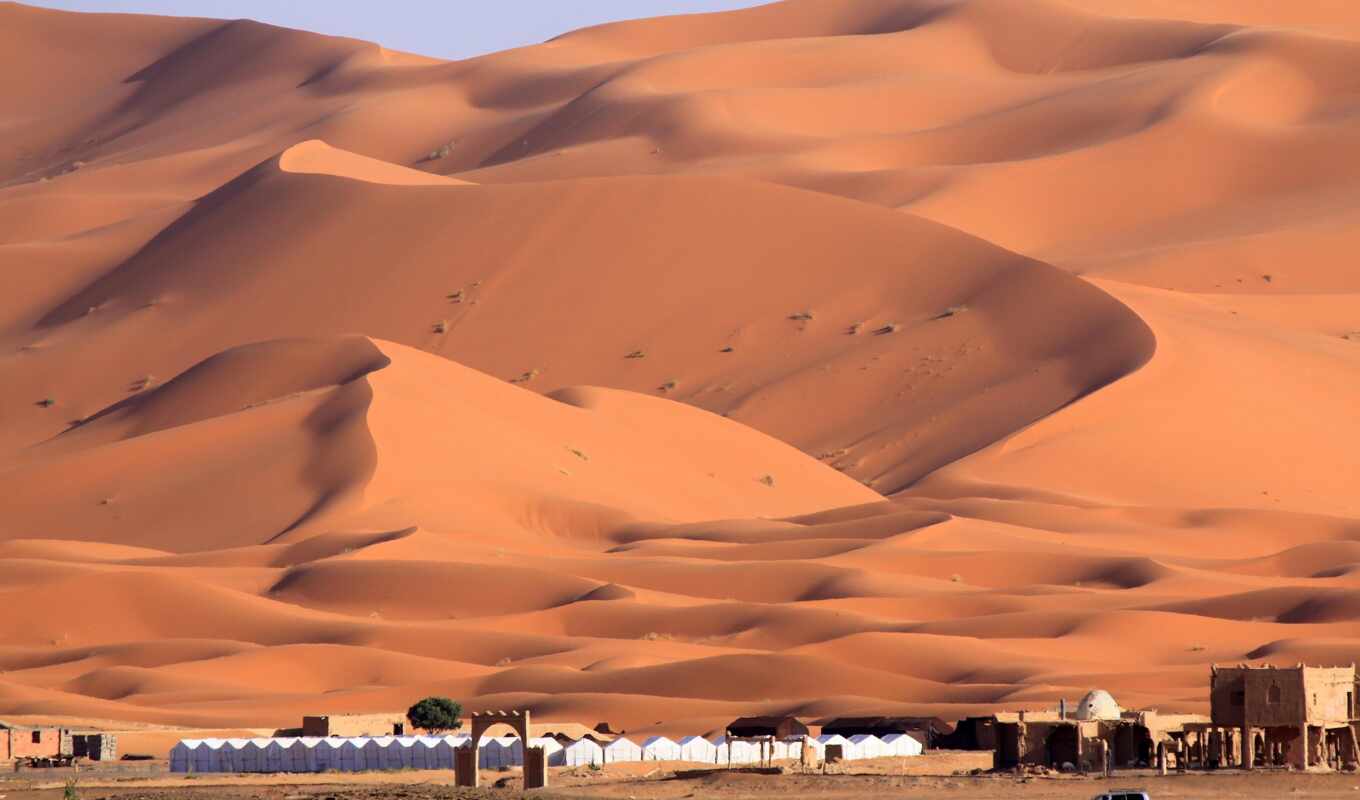 песок, пустыня, рельеф, dune, эрг, aeolian