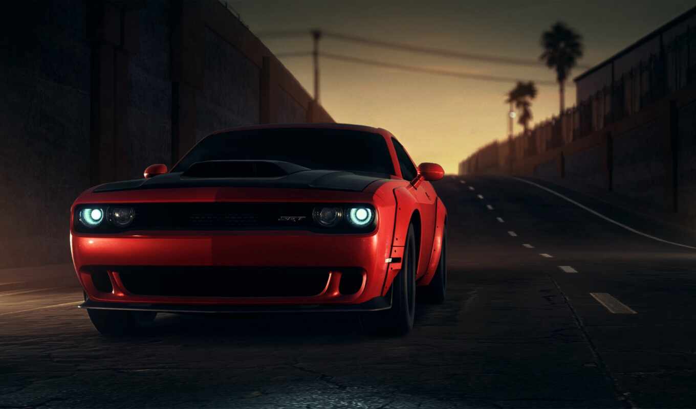 red, night, galaxy, dodge, challenger, note, expensive, sport car, samsing