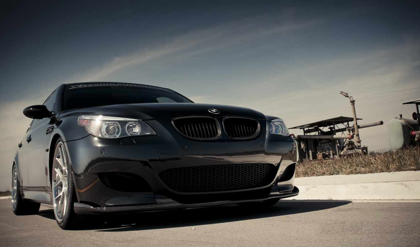 the clouds, sky, black, frontline, bmw, section, bm