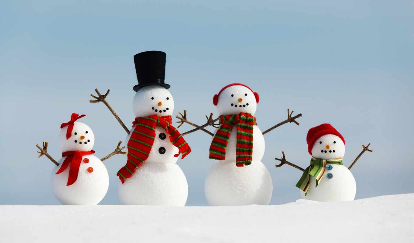 new, снег, winter, год, christmas, праздник, happy, снеговик, семья, merry