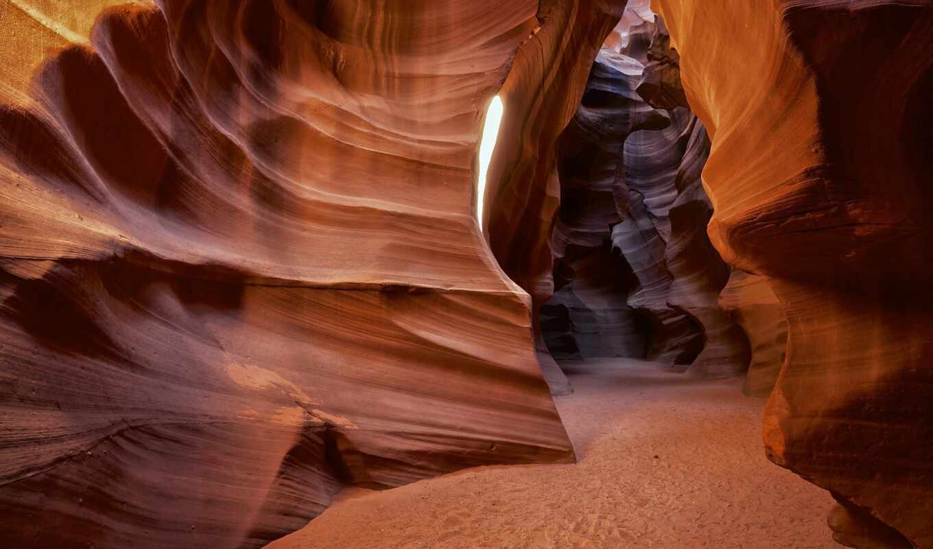 photo, canyon, antelope