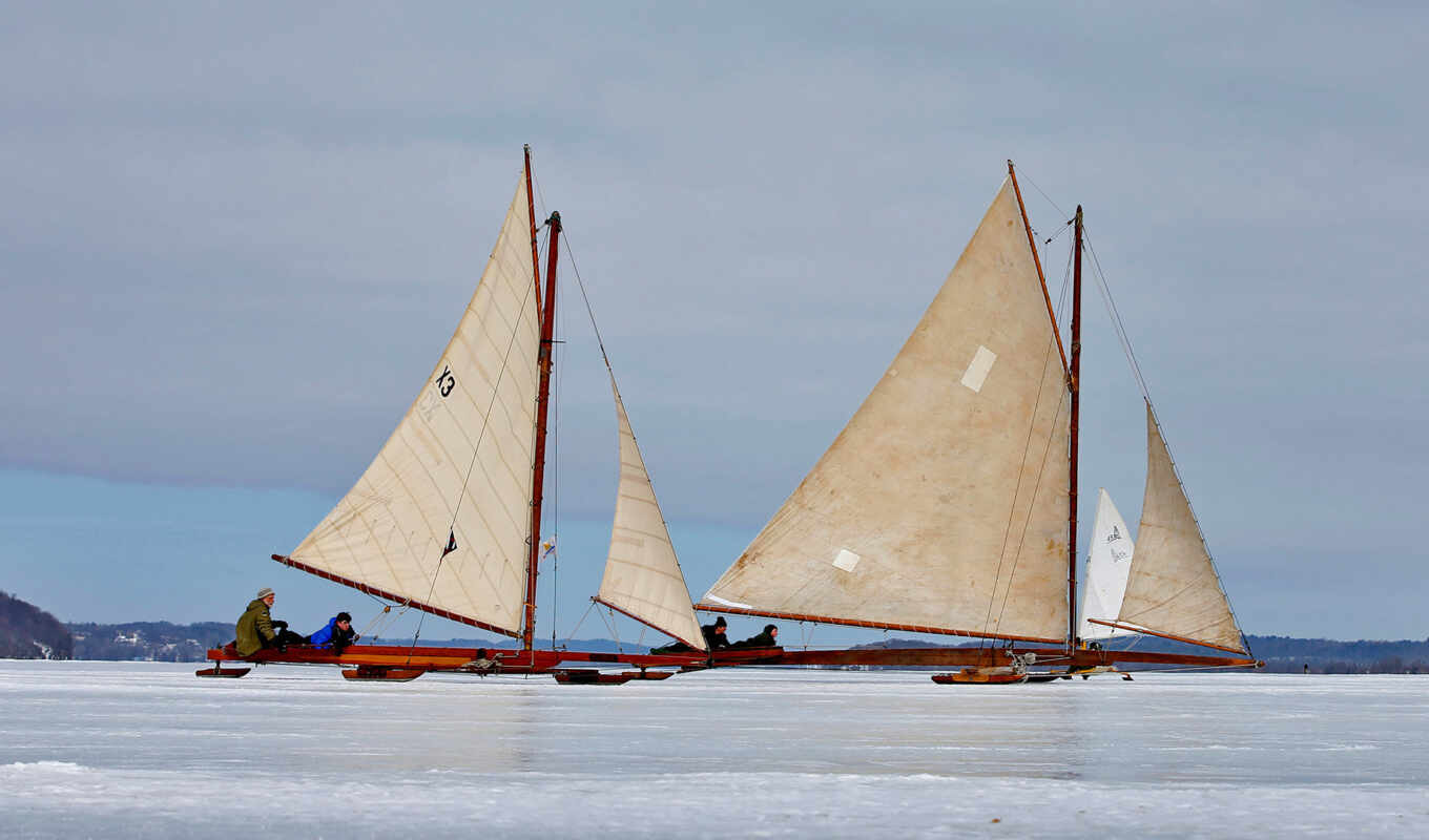 лед, густой, sail