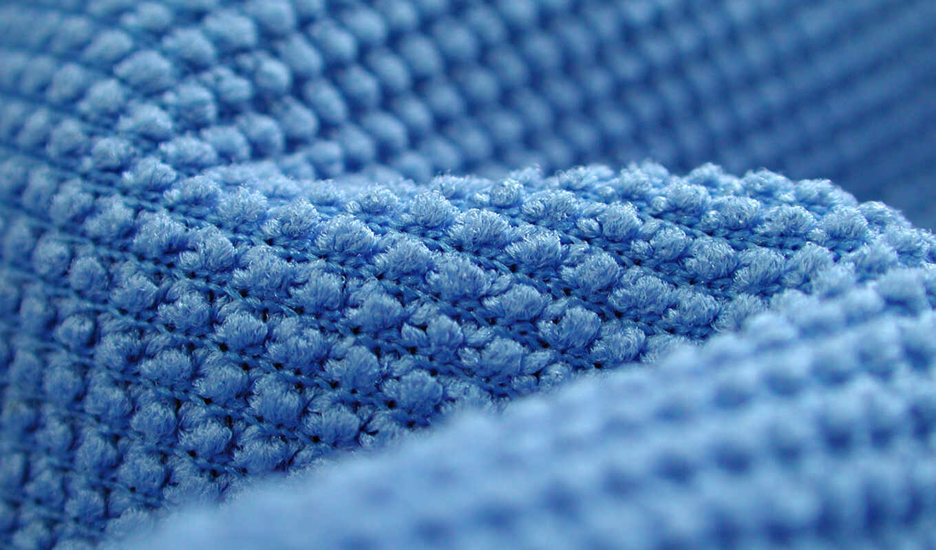 blue, material, knitted