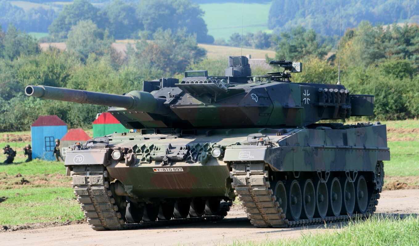 фото, леопард, танк, военный