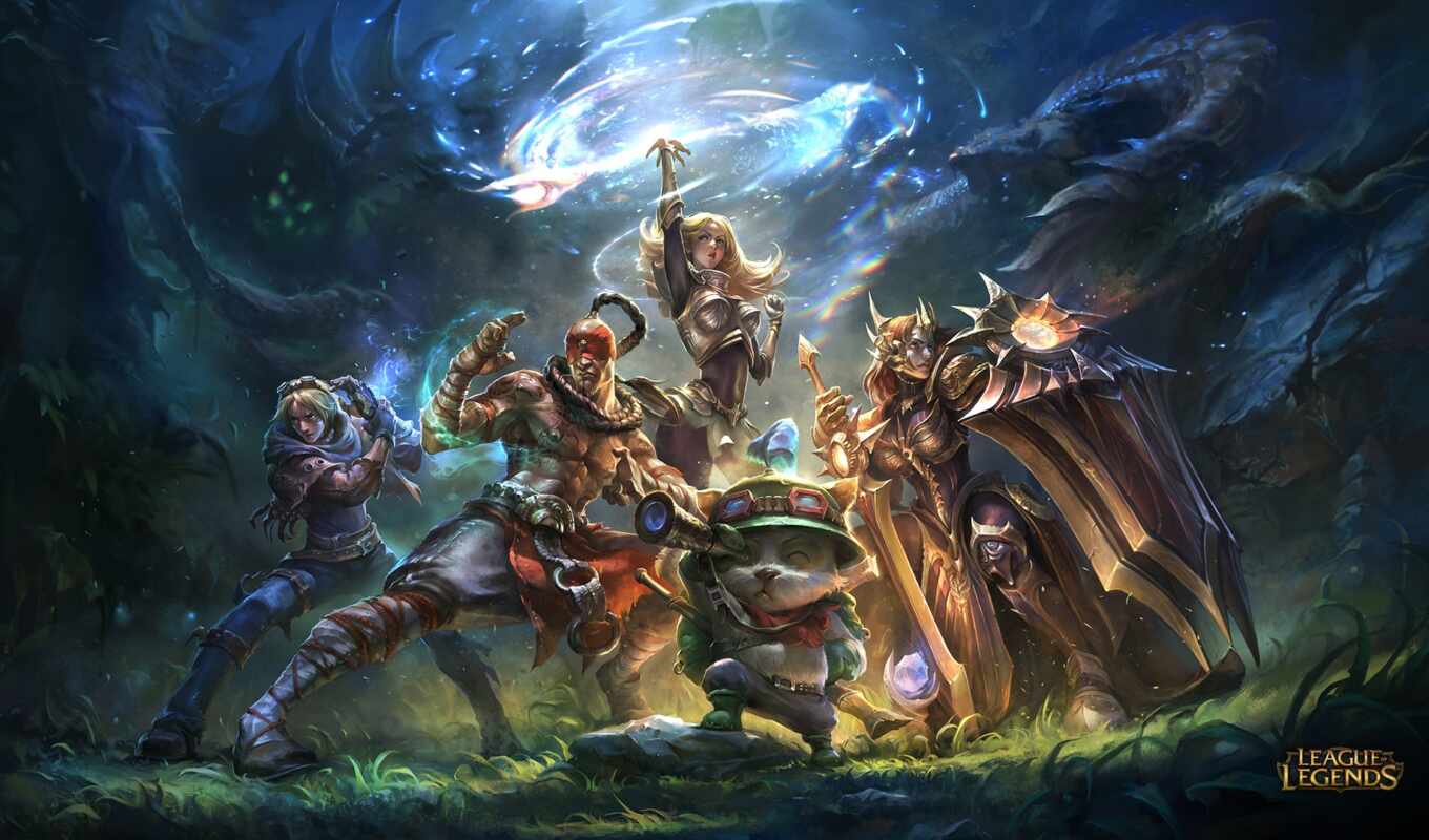 art, game, lee, league, lol, legend, without, patch, champion, teemo, cybers