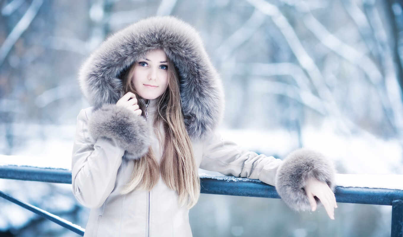 girl, winter, clothes