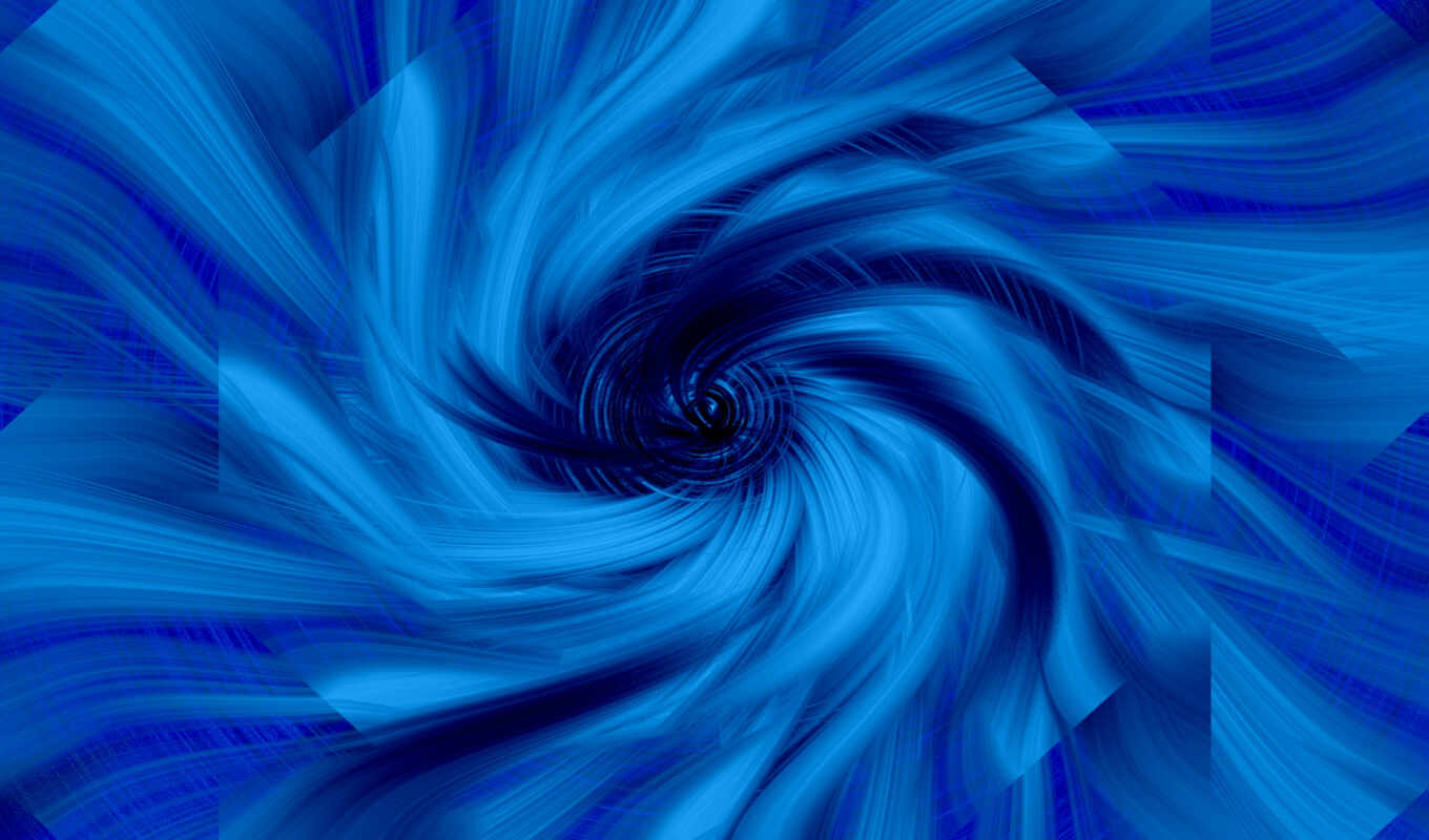 blue, девушка, фон, abstract, spiral