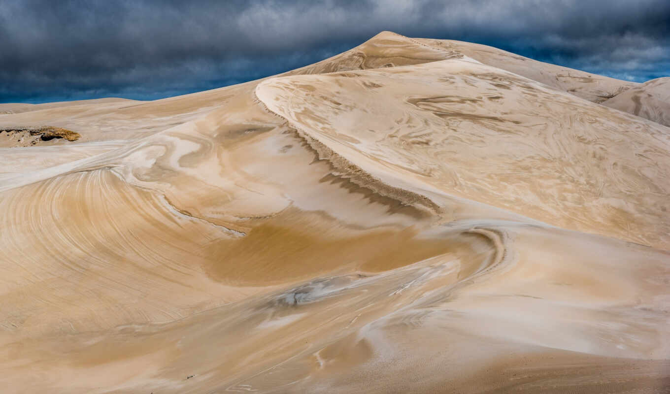 песок, пустыня, бархан