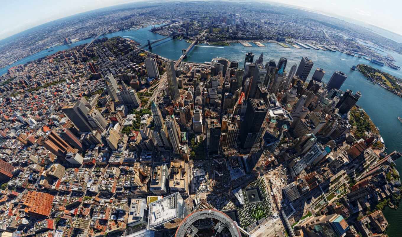 Нью Йорк панорама 360