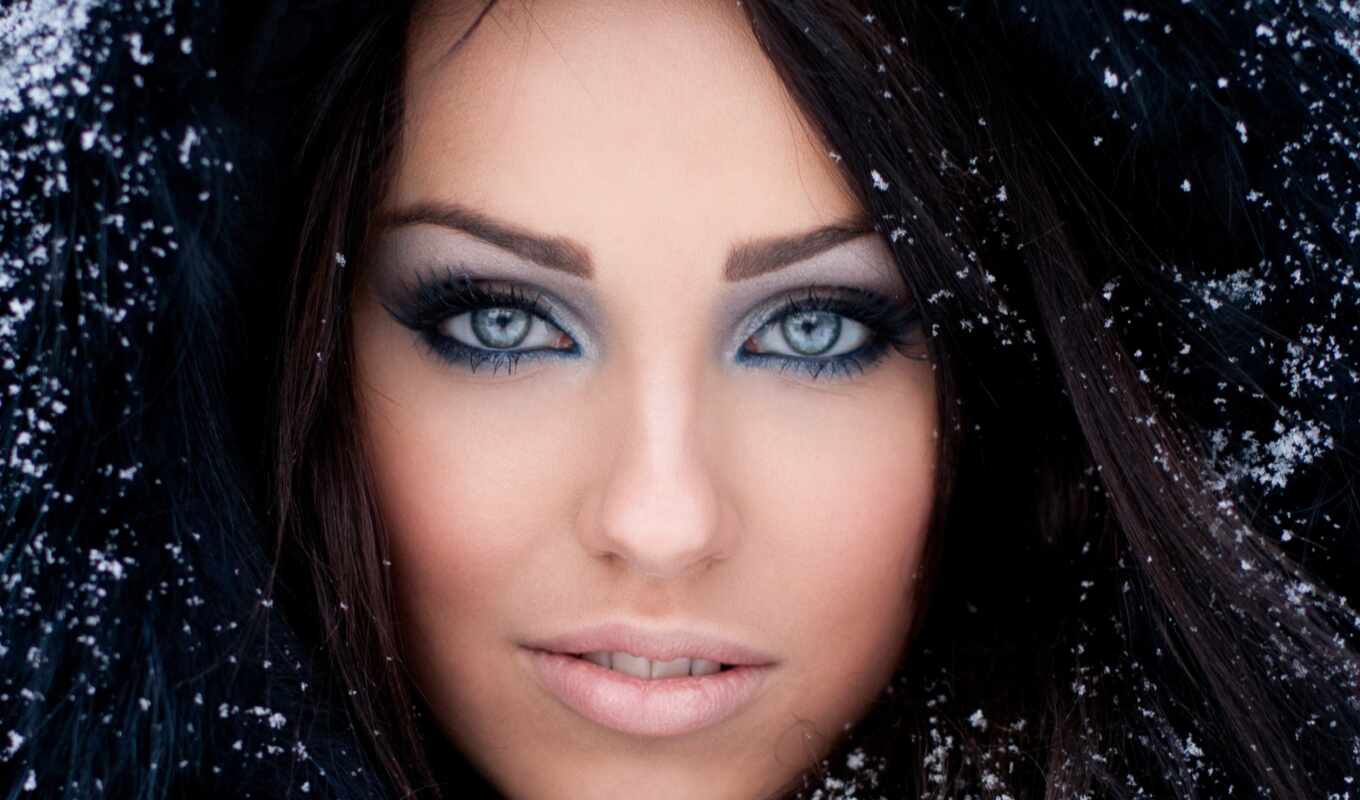 blue, глаз, серый, shadow, color, холодное, выбрать, макияж, оттенок, приложение, poshagov