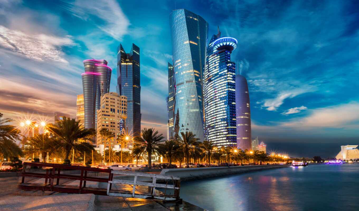 tourist, skyscraper, new, journey, qatar, direction, Doha, gambia
