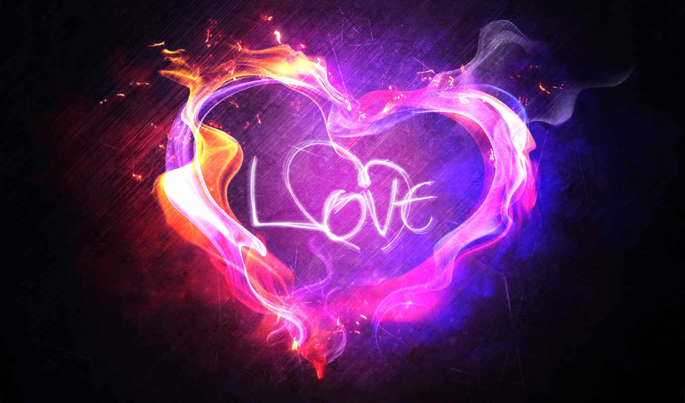 love, fire, heart, formula, fire, response, heart, svetitsya, plamenny i, valentnistit