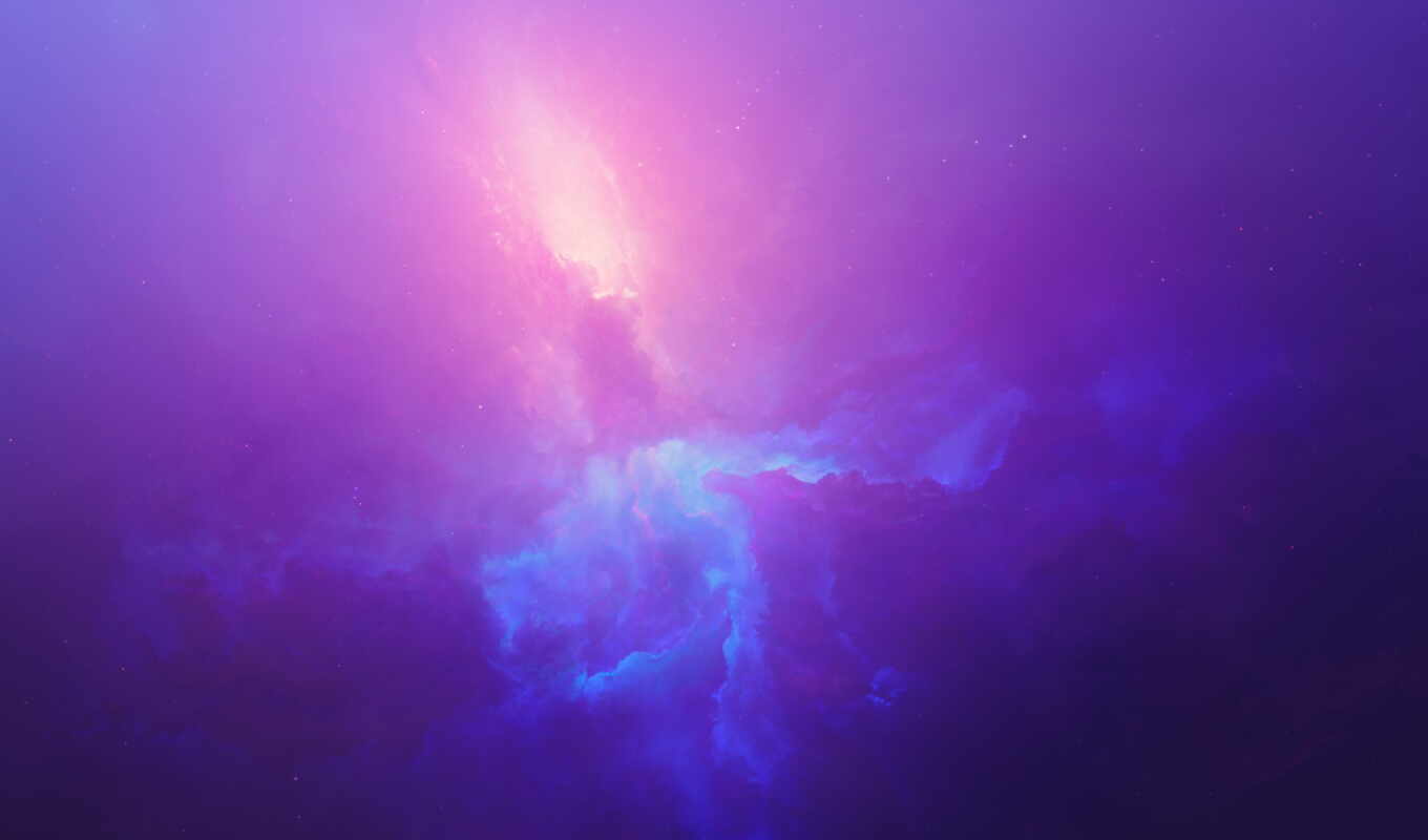 game, purple, space, top, nebula