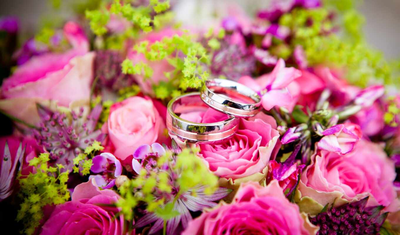 bouquet, tablet, flower, bouquet, bride, wedding, colour, wed, kolco, obruchalnyi, svadebnyi