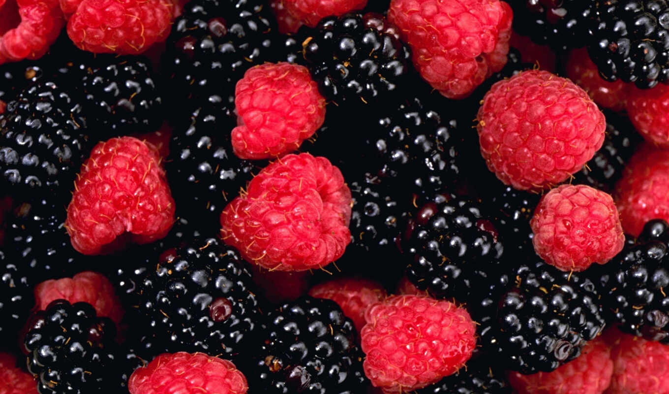 малина, blackberry, ягода