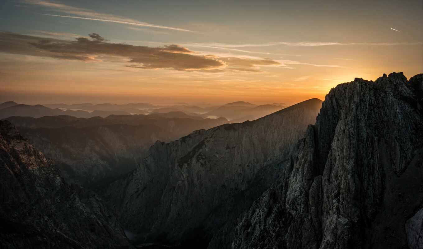 background, water, mountain, Austria, wolf, peak, ridge, chill, permission, summit