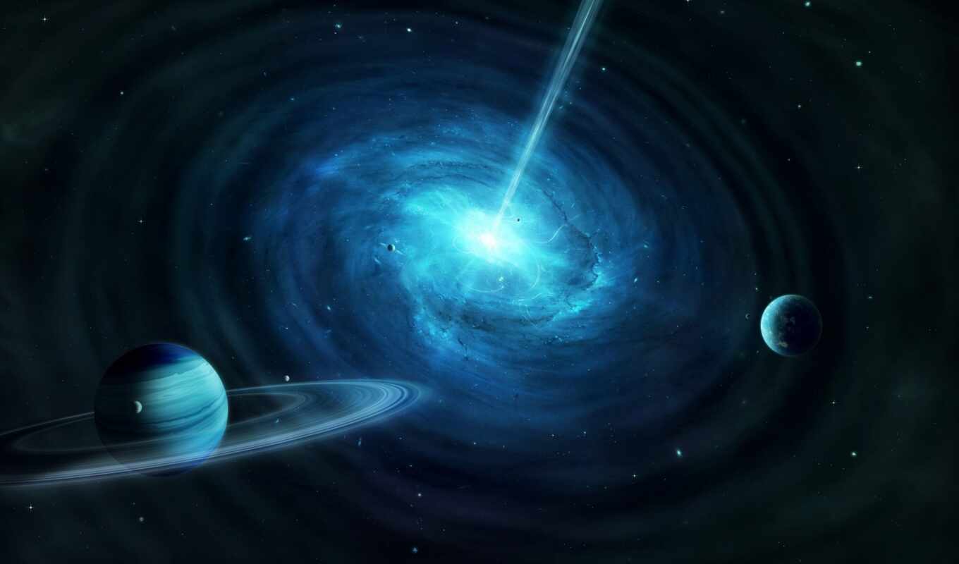 quasar, воронка, planet, космос, one, star