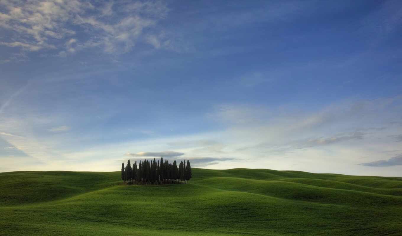 nature, widescreen, winter, cloudy, places, resolutions, tuscany