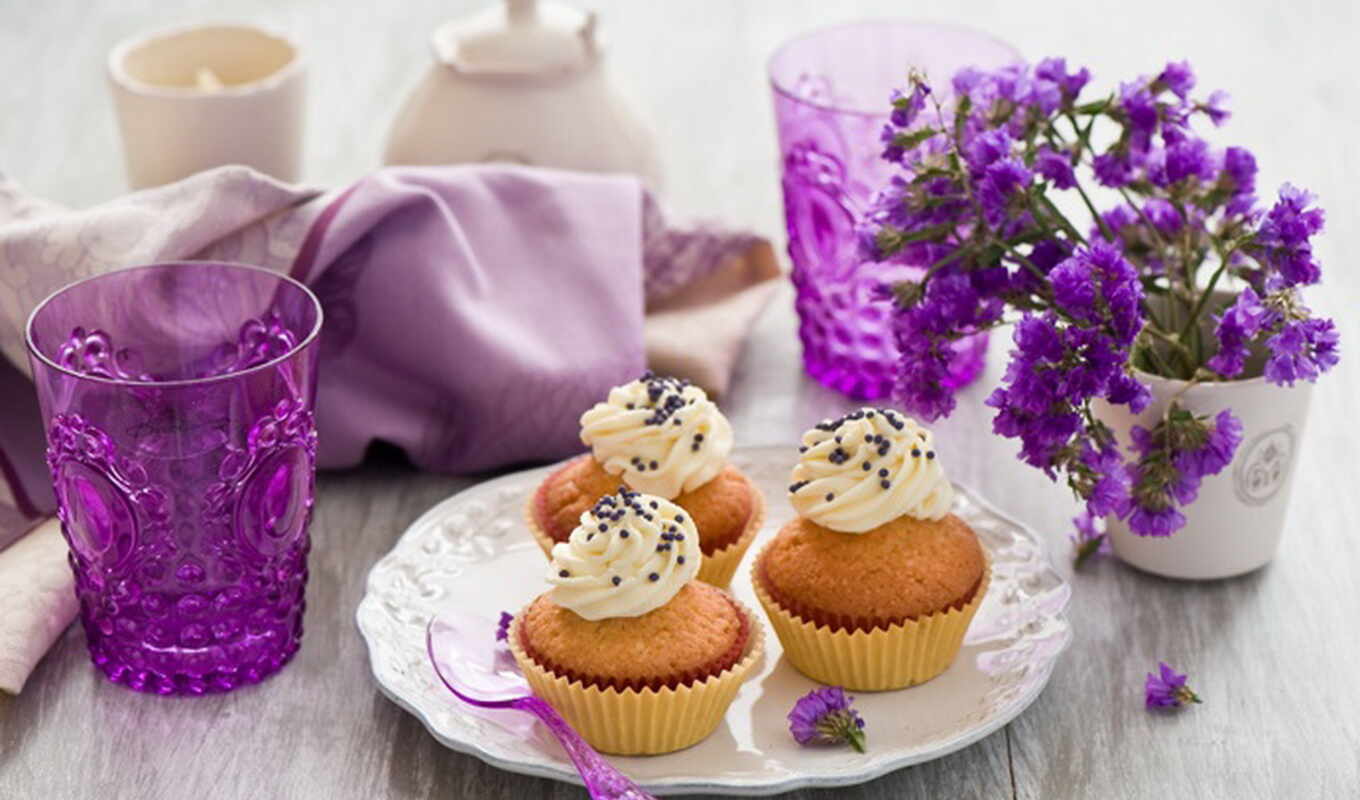 shop, purple, ice cream, cupcake, dessert