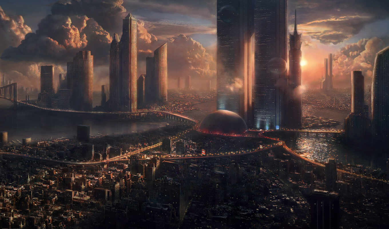 city, cities, fantasy, the future