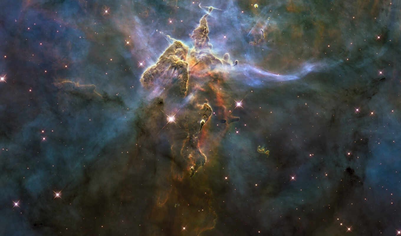 karina, nebula, космическая