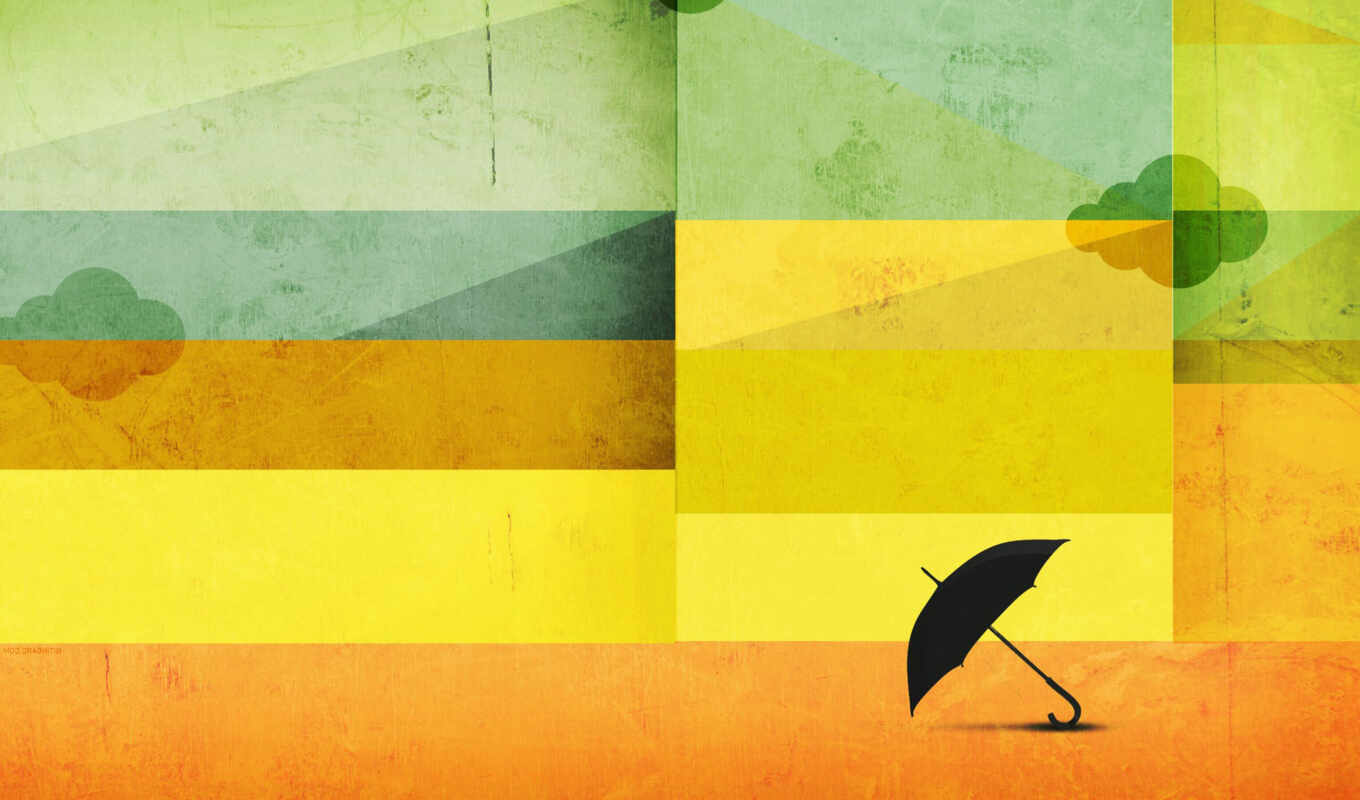 абстракция, квадраты, зонтики, форма, color, зонтик, square