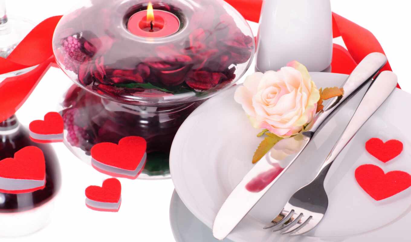 фото, роза, glass, пара, garden, столик, romantic, два, свеча, dinner