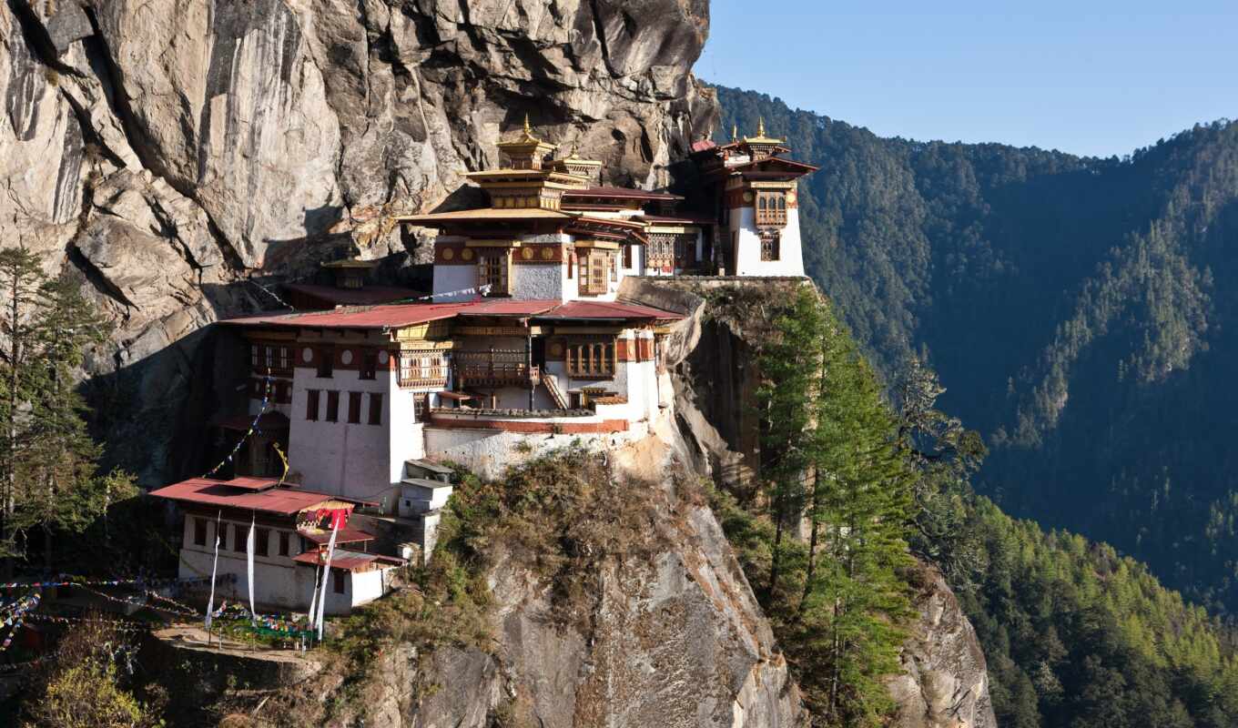 mountain, tibet, the monastery