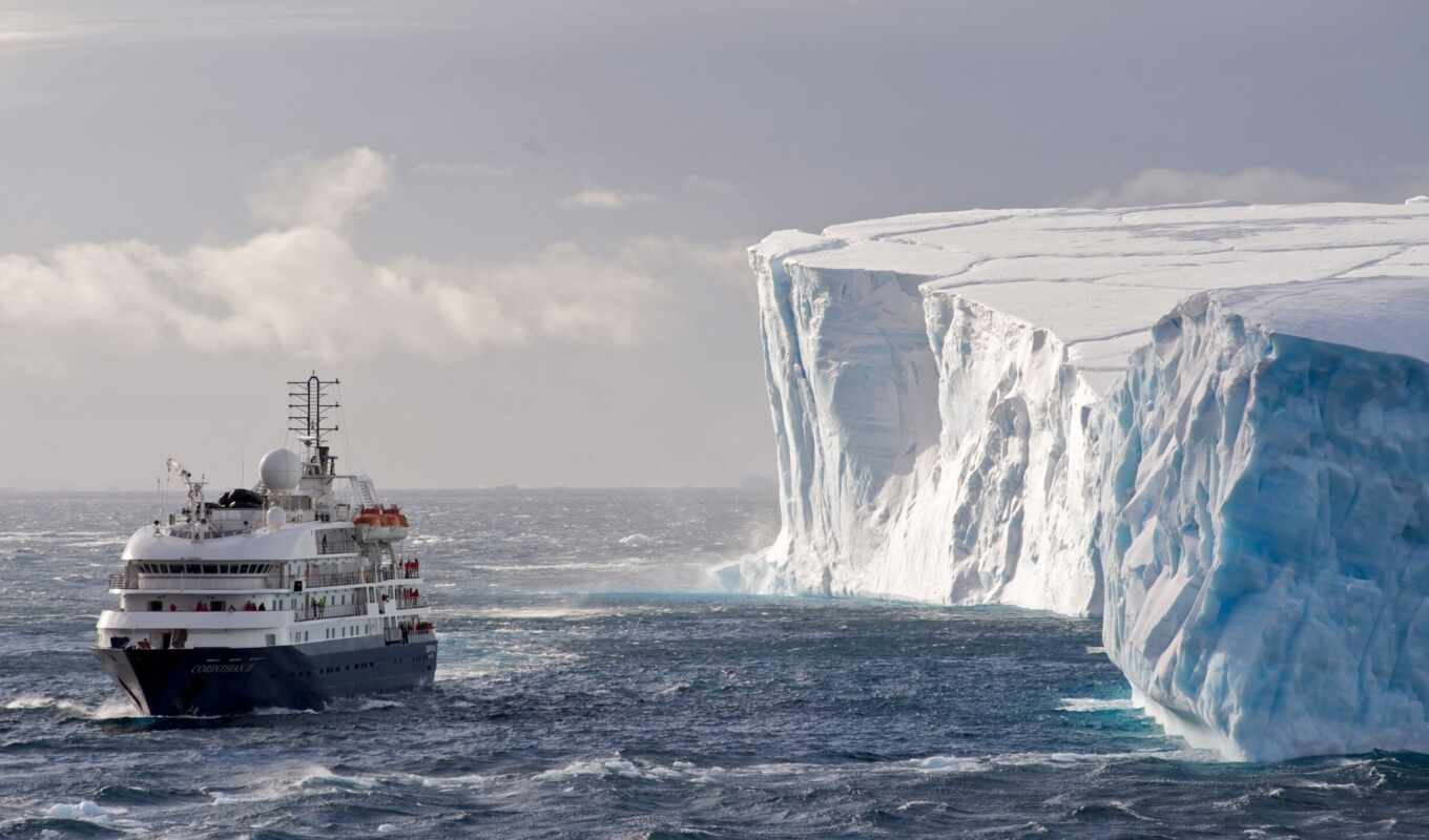 айсберг, антарктида, funart
