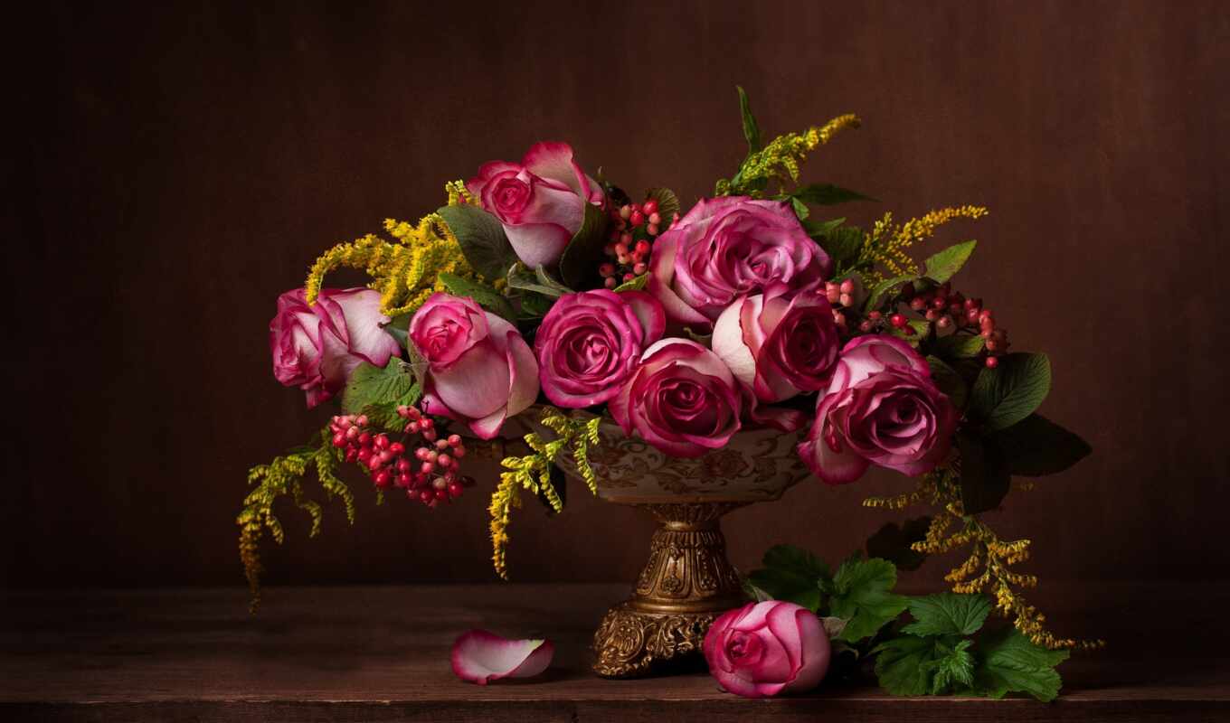 flowers, rose, book, colors, pink, fetus, bouquet, permission, photo wallpapers, still-life