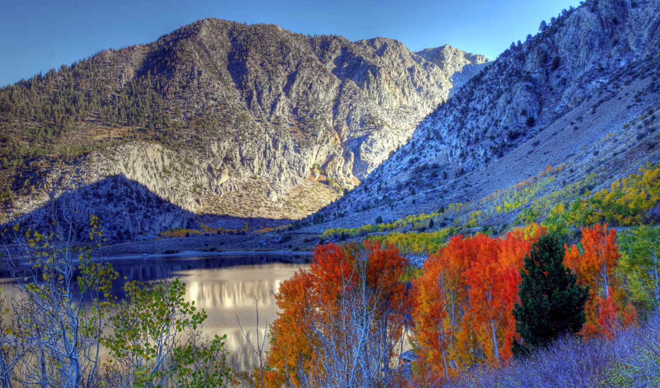 nature, they, screen, fond, fund, landscape, sierra, eastern, mountain, fall